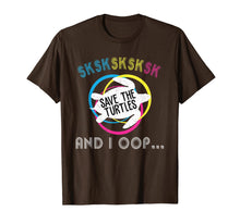 Load image into Gallery viewer, SKSKSK Skip A Straw! Save The Turtles T-Shirt
