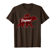 Load image into Gallery viewer, Funny shirts V-neck Tank top Hoodie sweatshirt usa uk au ca gifts for Red Plaid Papaw Bear Buffalo Matching Family Pajama T-Shirt 1245208
