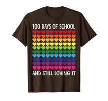 Load image into Gallery viewer, Heart Love 100 Days Of School Shirt Teacher Boy Girl Gift T-Shirt-472547
