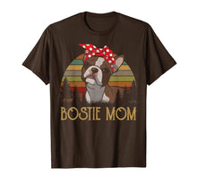 Load image into Gallery viewer, Bostie Mom Vintage Shirts Boston-Terrier Mama Grandma Gifts T-Shirt-5950824
