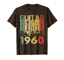 Load image into Gallery viewer, Distressed Vintage Guitar 1960 60th Birthday Gifts Guitarist T-Shirt-5350111
