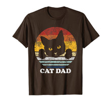 Load image into Gallery viewer, Funny shirts V-neck Tank top Hoodie sweatshirt usa uk au ca gifts for Retro Matching Couple Cat Lover Gifts for Him &amp; Her Cat Dad T-Shirt 666323
