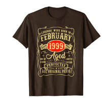 Load image into Gallery viewer, February 1999 21st Birthday Gift 21 Year Old Men Women T-Shirt-1292344
