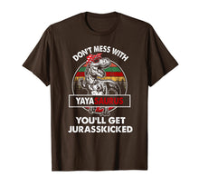 Load image into Gallery viewer, Yayasaurus Christmas T Rex Yaya Saurus Gifts T-Shirt
