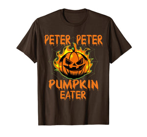 Peter Peter Pumpkin Eater Couples Halloween Costume T-Shirt