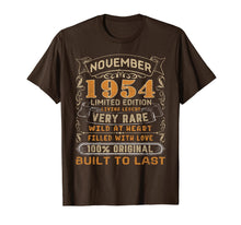 Load image into Gallery viewer, November 1954 Shirt 65 Years Old 65th Birthday Gift Him Her T-Shirt

