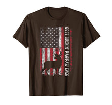 Load image into Gallery viewer, USA Flag Best Buckin' Pawpaw Ever Deer Hunting Father's Day T-Shirt-1606195
