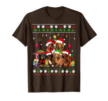 Load image into Gallery viewer, Funny shirts V-neck Tank top Hoodie sweatshirt usa uk au ca gifts for Dachshund Christmas Ugly Sweater Style Dog Xmas Gift T-Shirt 472580
