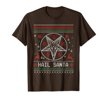 Load image into Gallery viewer, Hail Santa Ugly Christmas Sweater T-Shirt-2196243
