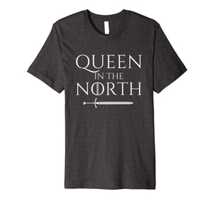 Funny shirts V-neck Tank top Hoodie sweatshirt usa uk au ca gifts for Queen In The North Fantasy T-Shirt 615545