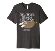 Load image into Gallery viewer, Funny shirts V-neck Tank top Hoodie sweatshirt usa uk au ca gifts for The Easter Sloth With Bunny Ears Funny T Shirt Easter Bunny 2701651
