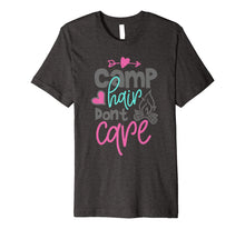 Load image into Gallery viewer, Funny Camp hair don't care Camping lover Camper women Shirt 584265
