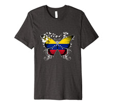 Load image into Gallery viewer, Funny shirts V-neck Tank top Hoodie sweatshirt usa uk au ca gifts for Venezuela Flag Shirt Venezuelan Flag Butterfly 1735696
