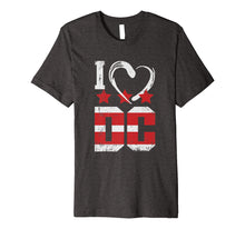Load image into Gallery viewer, Funny shirts V-neck Tank top Hoodie sweatshirt usa uk au ca gifts for Vintage I Love Washington DC T Shirt Souvenir Flag Tee Premium T-Shirt 932816
