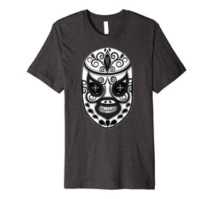 Funny shirts V-neck Tank top Hoodie sweatshirt usa uk au ca gifts for Feel-Ink Lucha Libre El Santo Dia De Muertos T-shirt 241969