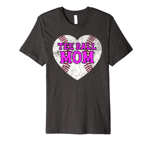 Funny shirts V-neck Tank top Hoodie sweatshirt usa uk au ca gifts for Tee Ball Mom T-Shirt Mother's Day Gift Mom Baseball Womens 2786745