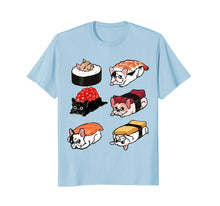 Load image into Gallery viewer, Funny shirts V-neck Tank top Hoodie sweatshirt usa uk au ca gifts for Sushi French Bulldog Funny T- shirt by Huebucket 615629
