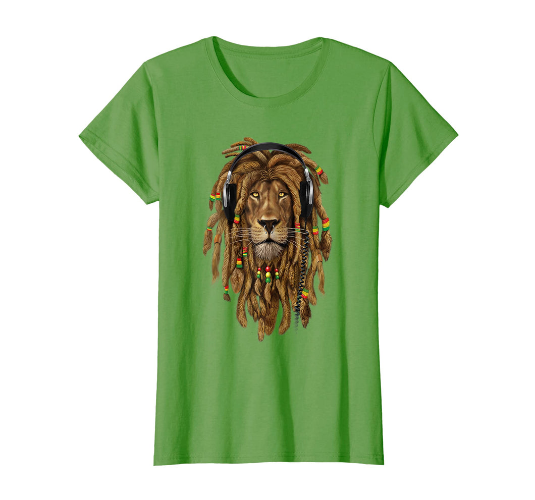 Marley Lion Art Dreadlock Rastafari T-Shirt For Rasta Lover