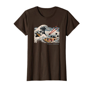 Funny shirts V-neck Tank top Hoodie sweatshirt usa uk au ca gifts for Sushi Kanagawa Hokusai Japanese Art T Shirt 311472