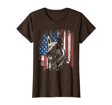 Load image into Gallery viewer, Patriotic German Shepherd American Flag Shirt Dog Gifts

