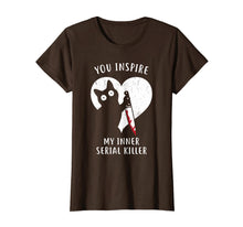 Load image into Gallery viewer, Funny Cat In Heart: You Inspire Me, Gifts For Cat Lovers T-Shirt-472462
