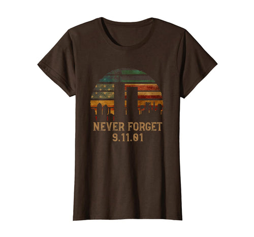 Never forget Patriotic 911 American Flag Vintage Gifts T-Shirt 148119