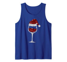 Load image into Gallery viewer, Funny shirts V-neck Tank top Hoodie sweatshirt usa uk au ca gifts for Wine Glasses Santa Hat Christmas Wine Lover Tank Top 944057
