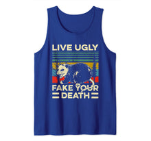 Load image into Gallery viewer, Live Ugly Fake Your Death Opossum Funny Tank Top-301340

