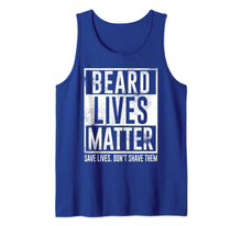 Load image into Gallery viewer, Mens Beard Lovers - Bearded Man Beard Lives Matter Gift Tank Top
