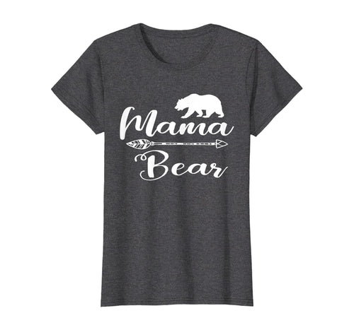 Womens Mama Bear Shirt Mom Life  Cute Top Gifts Boho Outfit Womens T-Shirt278031