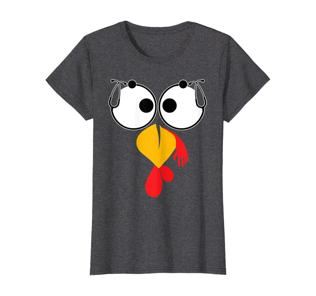 Funny shirts V-neck Tank top Hoodie sweatshirt usa uk au ca gifts for Stethoscope Turkey Face Nurse Thanksgiving Funny Nurse Gifts T-Shirt 870326