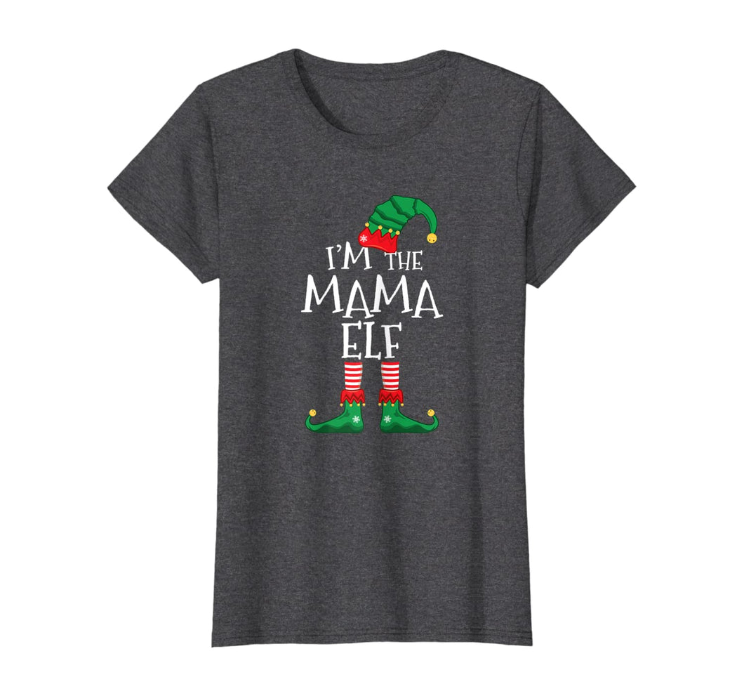 Funny shirts V-neck Tank top Hoodie sweatshirt usa uk au ca gifts for Womens I'm The-Mama-Elf Matching-Family Christmas T-Shirt 1120527