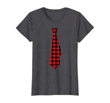 Load image into Gallery viewer, Funny shirts V-neck Tank top Hoodie sweatshirt usa uk au ca gifts for Merry Christmas Gifts For Mens Boys Buffalo Plaid Check Tie T-Shirt 786796
