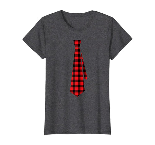 Funny shirts V-neck Tank top Hoodie sweatshirt usa uk au ca gifts for Merry Christmas Gifts For Mens Boys Buffalo Plaid Check Tie T-Shirt 786796