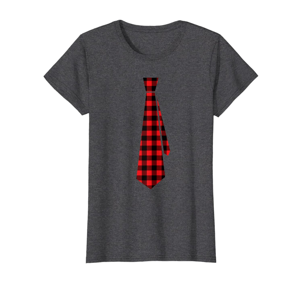 Funny shirts V-neck Tank top Hoodie sweatshirt usa uk au ca gifts for Merry Christmas Gifts For Mens Boys Buffalo Plaid Check Tie T-Shirt 786796