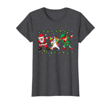 Load image into Gallery viewer, Funny shirts V-neck Tank top Hoodie sweatshirt usa uk au ca gifts for Dabbing Santa Elf Unicorn Christmas Kids Boys Men Xmas Gifts T-Shirt 526234
