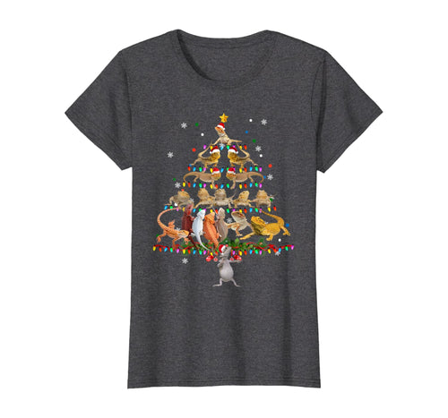 Funny shirts V-neck Tank top Hoodie sweatshirt usa uk au ca gifts for Funny Bearded Dragon Christmas Tree Ornament Decor Gift Cute T-Shirt 473432