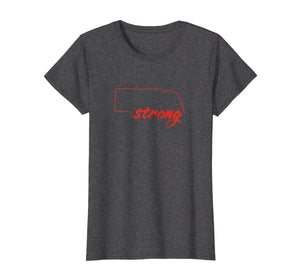 Funny shirts V-neck Tank top Hoodie sweatshirt usa uk au ca gifts for Nebraska Strong Map T-Shirt 1520378