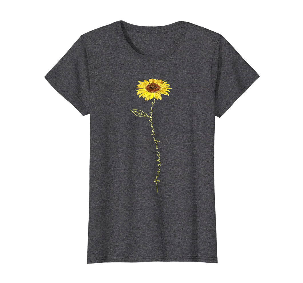 You Are My Sunshine Hippie Sunflower Tshirt Gifts For Women