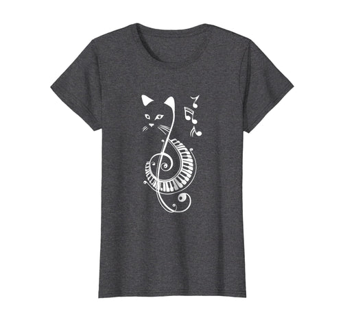 Funny shirts V-neck Tank top Hoodie sweatshirt usa uk au ca gifts for Cat lovers gifts-Musical Cat-Cat lovers Shirt Musician Gift 148569
