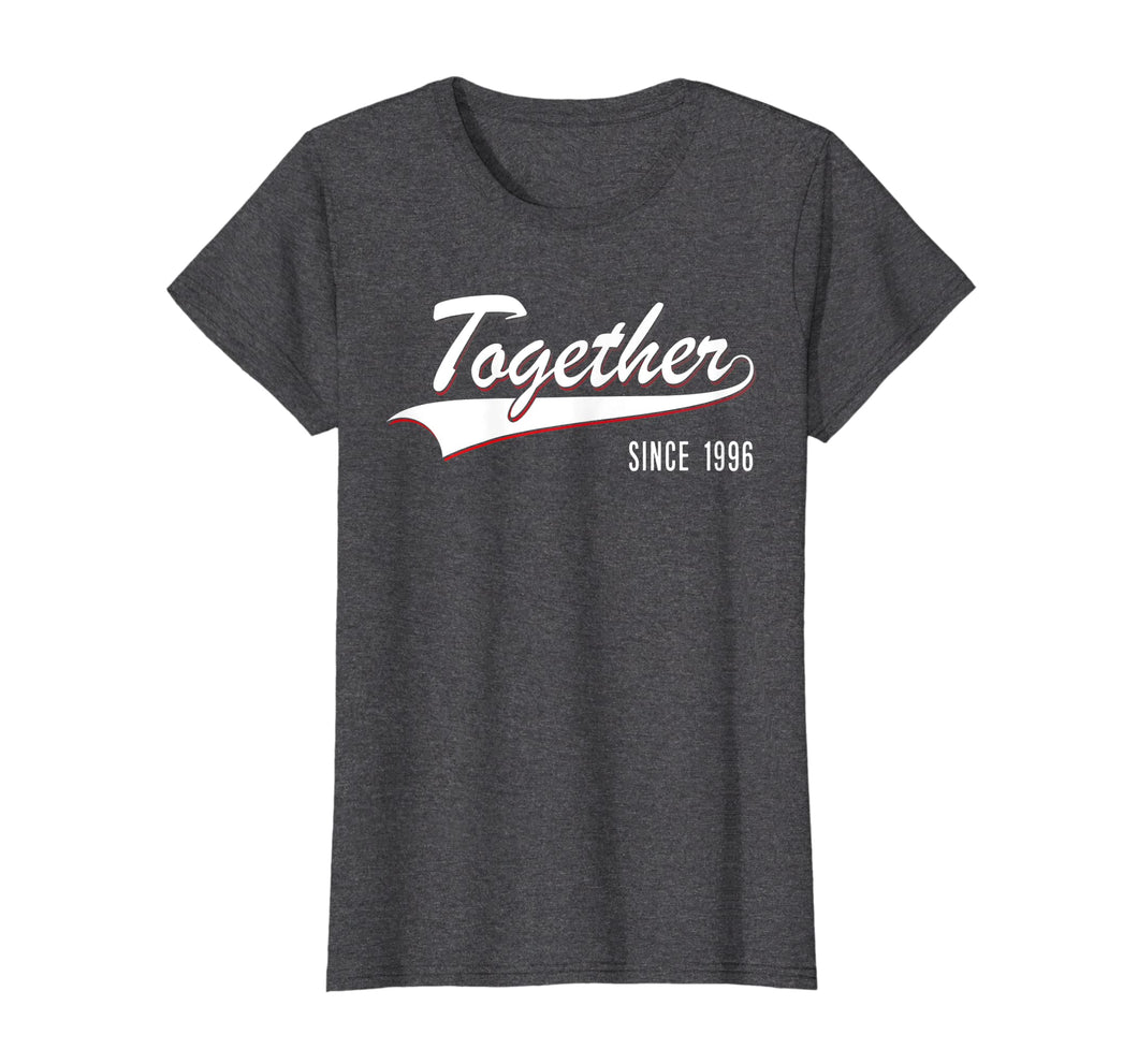 Funny shirts V-neck Tank top Hoodie sweatshirt usa uk au ca gifts for 23rd Anniversary gifts Together since 1996 Tshirt 876713