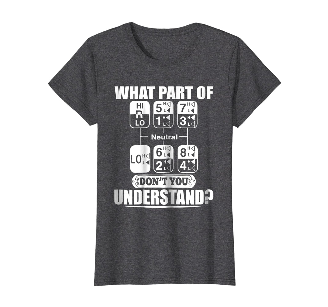 Funny shirts V-neck Tank top Hoodie sweatshirt usa uk au ca gifts for Funny Trucker T-Shirt Gearshift Truck Driver Gift 1292410