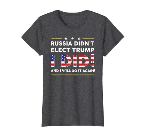 Funny shirts V-neck Tank top Hoodie sweatshirt usa uk au ca gifts for Trump 2020 Shirt No Collusion T-Shirt I Elected Trump 2750749