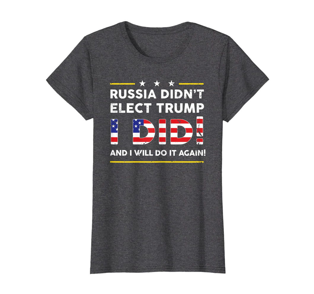 Funny shirts V-neck Tank top Hoodie sweatshirt usa uk au ca gifts for Trump 2020 Shirt No Collusion T-Shirt I Elected Trump 2750749