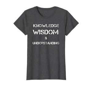 Funny shirts V-neck Tank top Hoodie sweatshirt usa uk au ca gifts for Knowledge Wisdom & Understanding NGE 5 percent t shirt 2023286
