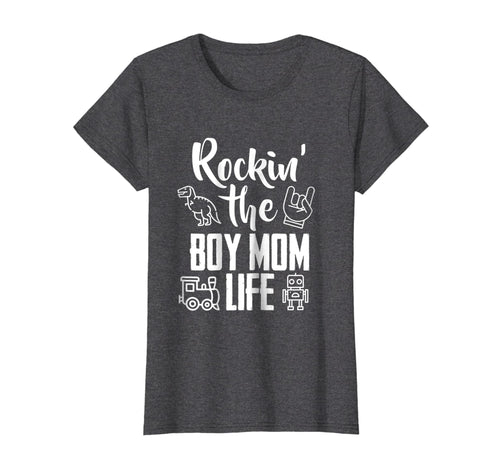 Funny shirts V-neck Tank top Hoodie sweatshirt usa uk au ca gifts for Rockin' The Boy Mom Life | Boy Mom T-Shirt Gifts 1223274