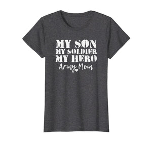 Funny shirts V-neck Tank top Hoodie sweatshirt usa uk au ca gifts for Womens Proud Army Mom Shirt U.S. Army Mother T-Shirt Distressed 898884