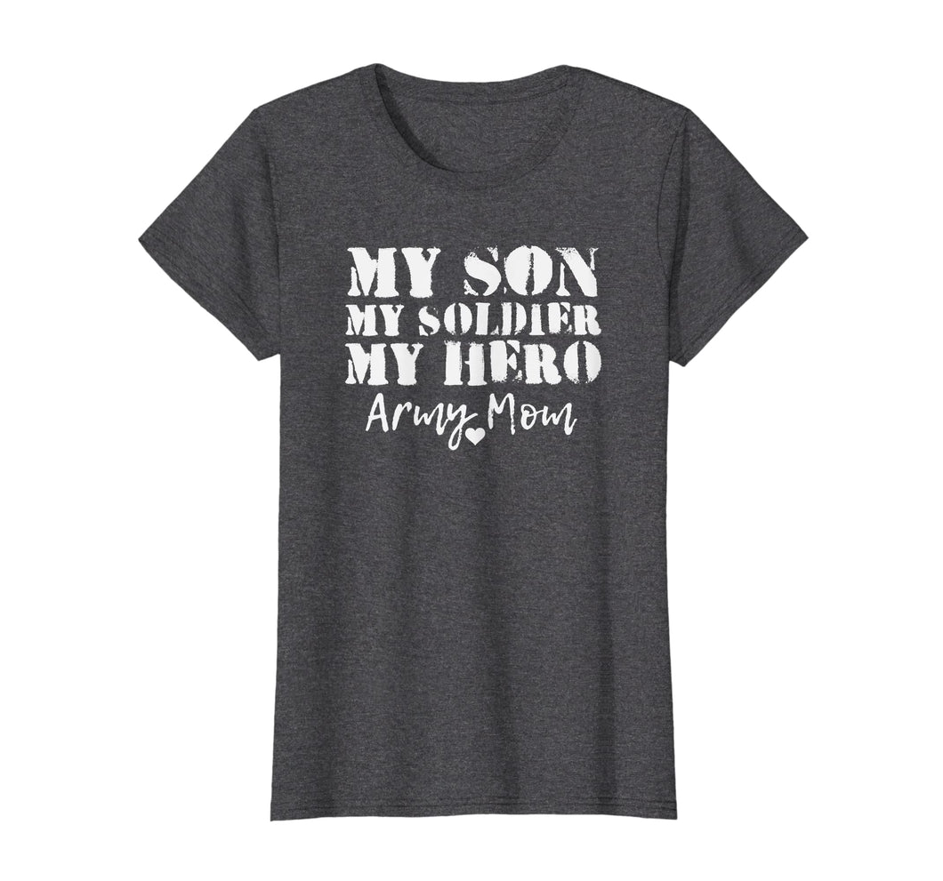 Funny shirts V-neck Tank top Hoodie sweatshirt usa uk au ca gifts for Womens Proud Army Mom Shirt U.S. Army Mother T-Shirt Distressed 898884