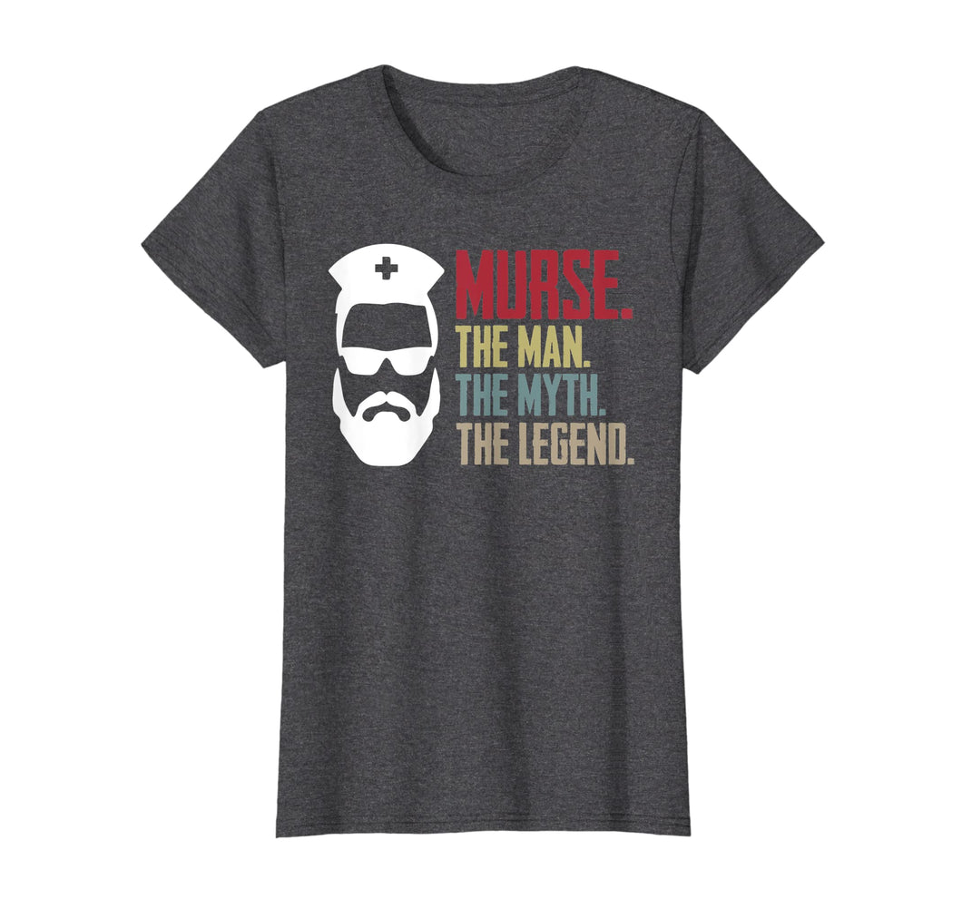Funny shirts V-neck Tank top Hoodie sweatshirt usa uk au ca gifts for Murse The Man The Myth The Legend Vintage Male Nurse Shirt 1479883