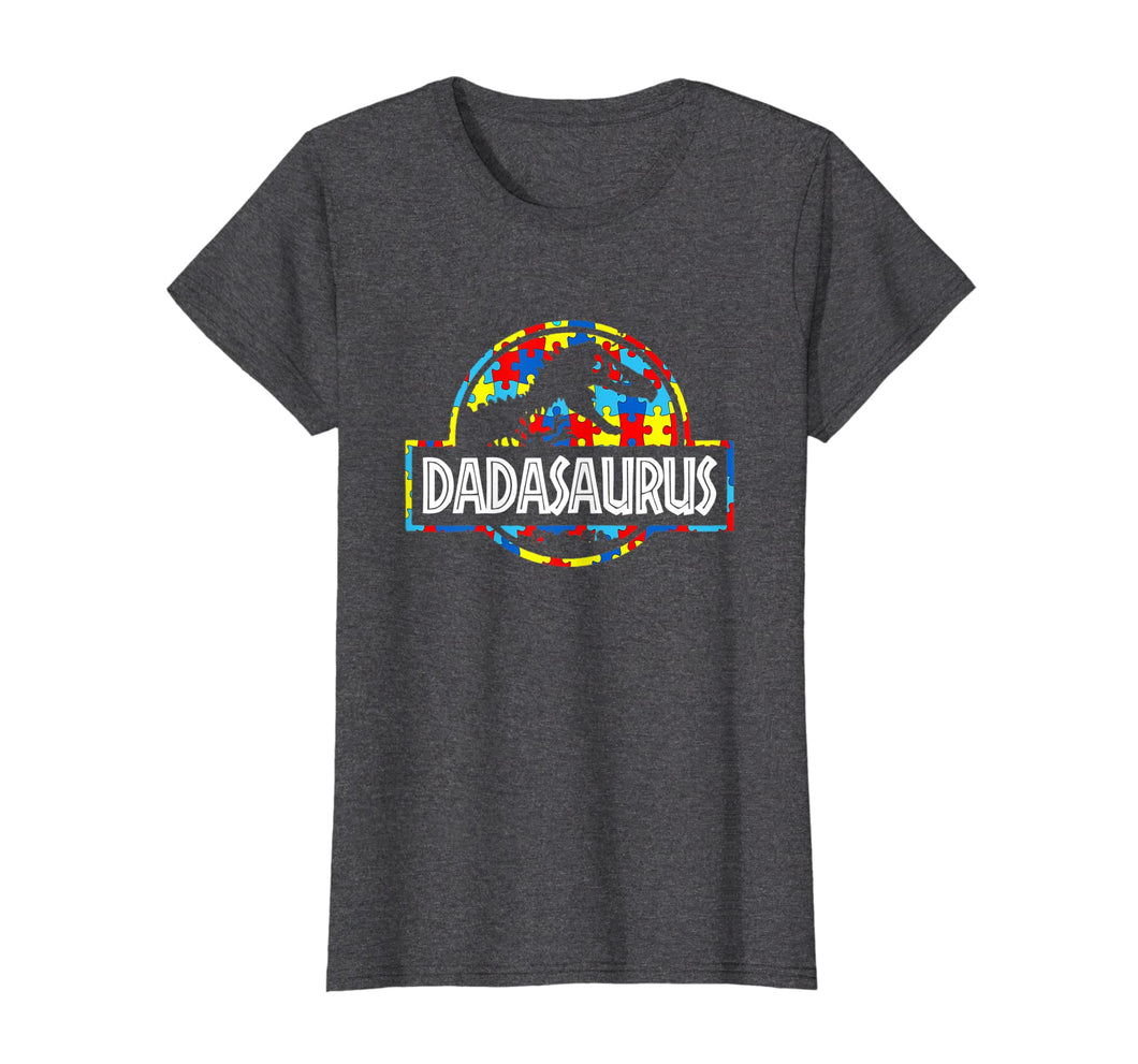 Funny shirts V-neck Tank top Hoodie sweatshirt usa uk au ca gifts for Dadasaurus-Dinosaur T-Rex Proud Autism Dad Shirt Gift 1246753